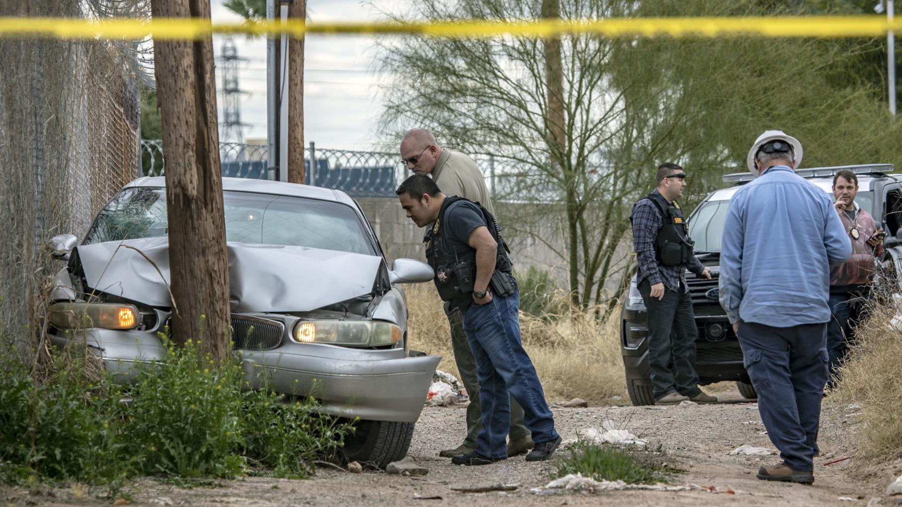 Tucson police chase of man linked to robbery ends in crash, arrest